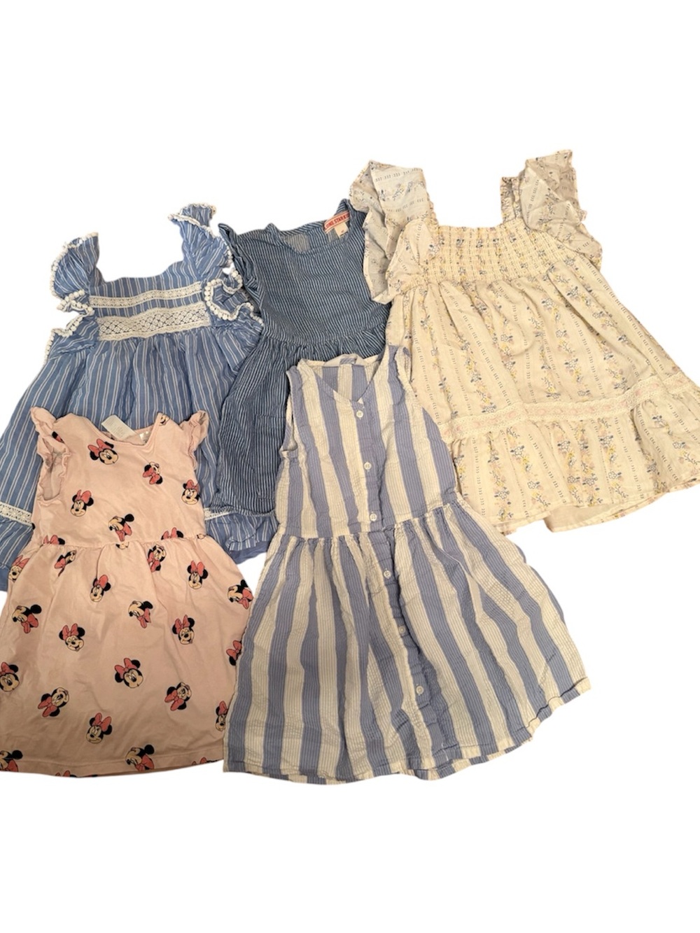 Toddler Girls Cotton Dress Bundle